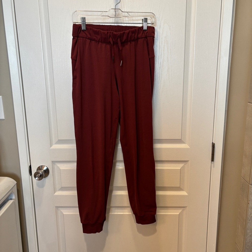 Lululemon Athletica Maroon Joggers